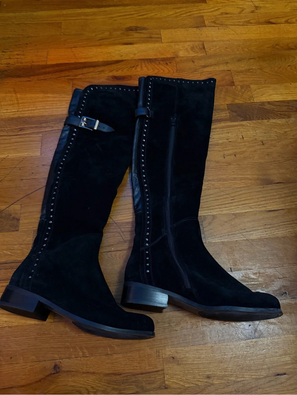 Van Eli Knee High Boots Women size 7 Suede Riding Boots - Classic Women's Style